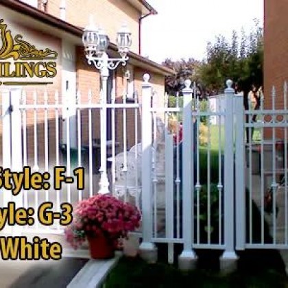 TorontoProRailings-Aluminum-Fence-Style-F-1-Gate-Style-G-3-Colour-White