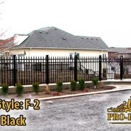 TorontoProRailings-Aluminum-Fence-Style-F-2-Colour-Black
